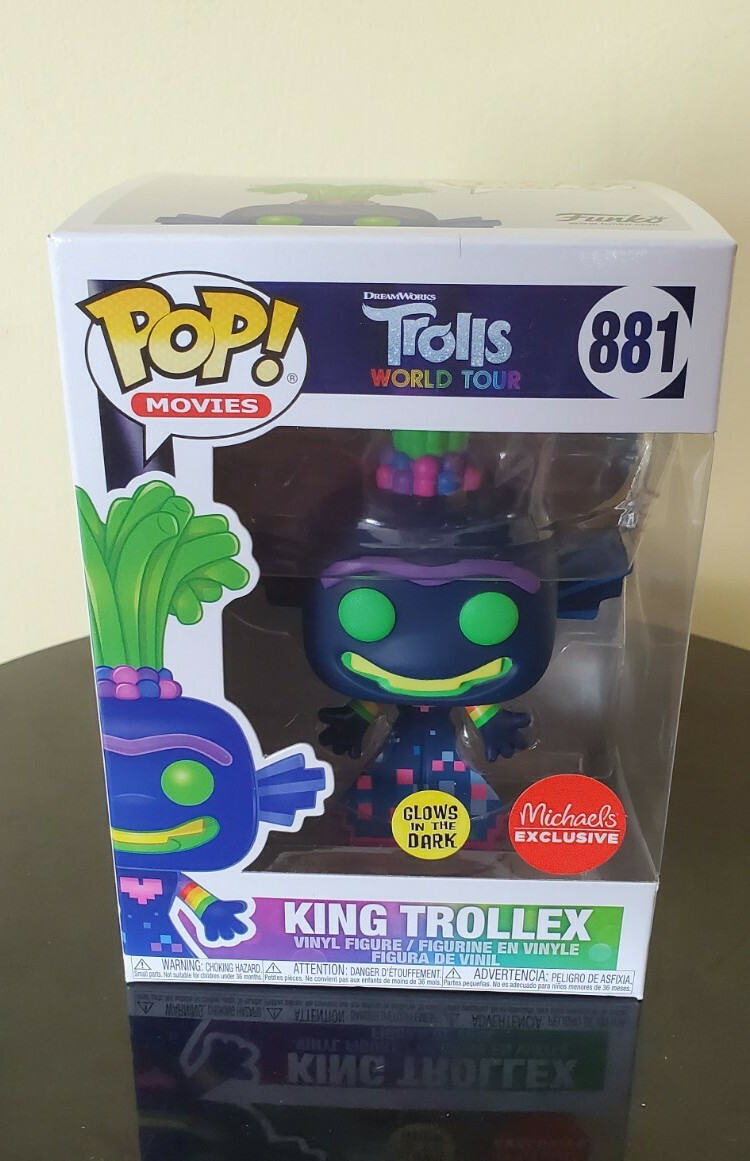 En Oferta ¡Nuevo Funko Pop! Película Exclusiva De King Trollex #881 De Trolls World Tour Michaels