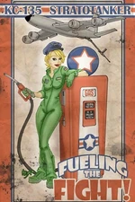 Fueling the fight WW2 Photo Glossy 4*6 in V009