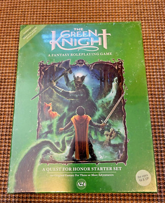 A24 The Green Knight Fantasy RPG Spiel A Quest for Honor Starterset Roleplaying