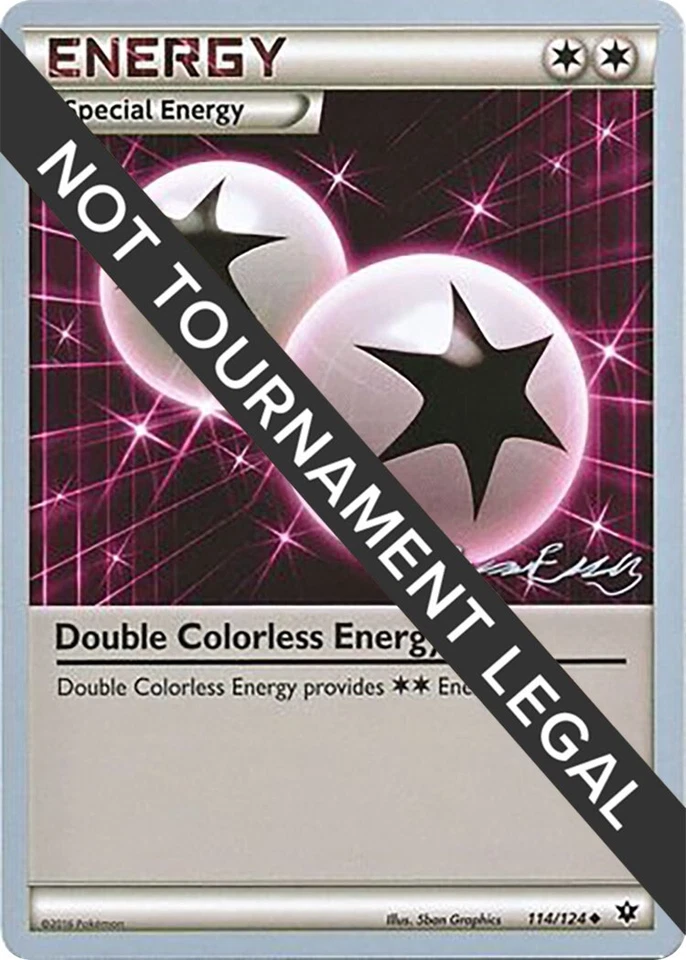 Double Colorless Energy 114/124 World Championship Decks