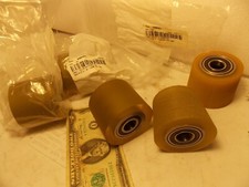Idler Roller Wheel 2" 2.5" 5/8" Bearing Polyurethane Strait/Tapered 50x60x16 mm