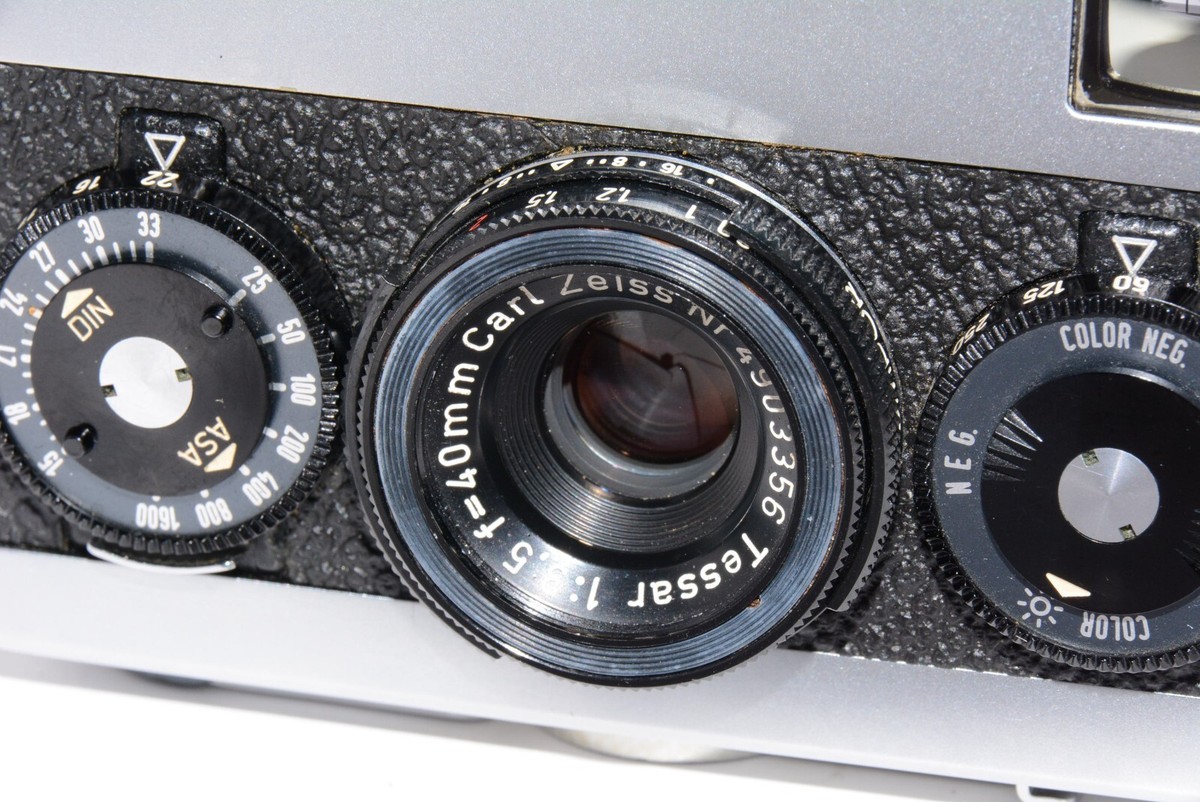 Exc+3]Rollei 35 Film Camera - Zeiss Tessar 40mm f/3.5 Lens From