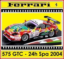 1/43 - Ferrari 575 GTC Maranello - 24h SPA - Die-cast
