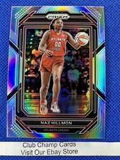 2023 #8 Naz Hillmon WNBA Panini Prizm Basketball Silver Prizm Dream