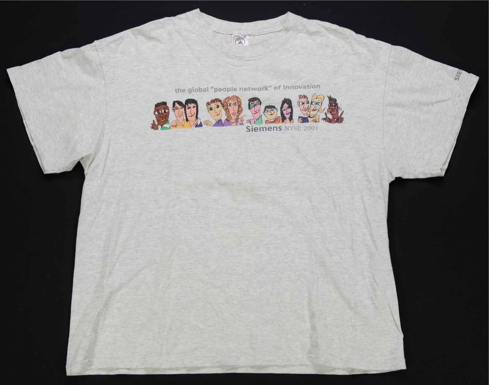 Rare VTG New York Stock Exchange Siemens NYSE 2001 T Shirt 2000s Wall Street XL