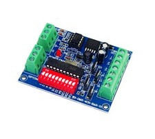 DMX512 Decoder 4CH Channel 16A RGBW Controller LED stage lighting CMOS Output