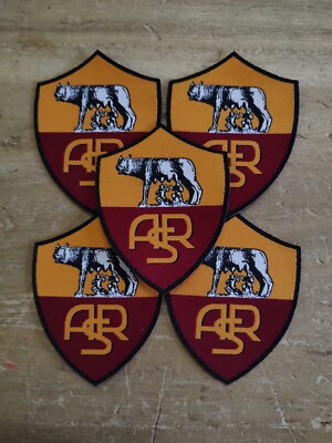 pezzo ROMA CALCIO toppa ALTA DEFINIZIONE patch SCUDO ASR