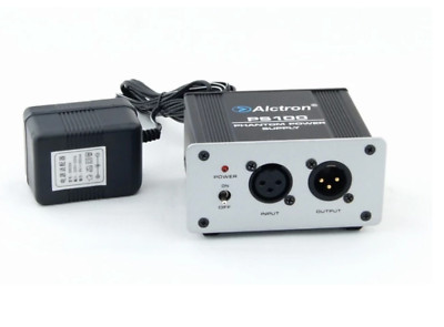 Alctron PS100 Phantom Netzteil mit EU 2 Pin Stecker