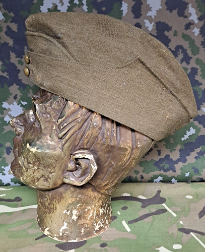 WW2 Dated 1939 British Army Military Forage Side Cap Rego Clothiers 6 - 7/8 - Picture 3 of 7
