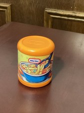 Little Tikes VTG Pretend Play Food Groceries Chicken Noodle Soup Can 1980s 21