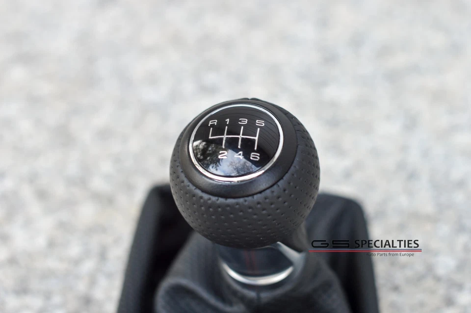 Audi A4 B8 Botão de Mudança de Marchas ORIGINAL VERMELHO Bota Manual Audi A5 8T 6 Velocidades Stick S4 - Imagem 2 de 4