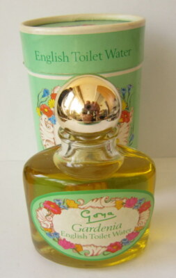 VINTAGE PERFUME GARDENIA ENGLISH TOILET WATER 100ML BY GOYA PARFUM