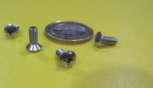 Oval Head Phillips Machine Screw 18-8 (A2) Stainless, M4 x 10 mm L, 100 pcs - Picture 6 of 9