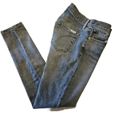 Joes Jeans High Waist Womens 27 The Charlie Skinny Jeans Artesia Wash Blue Denim