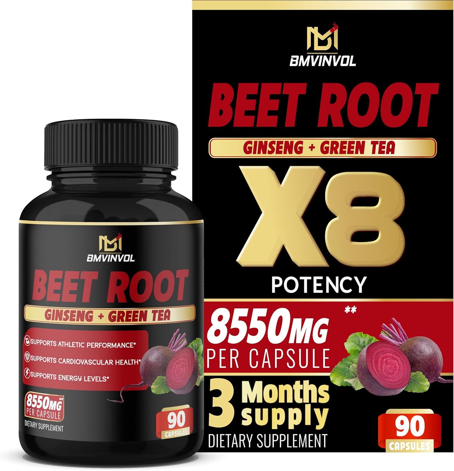 Ginseng Non Gmo 90 Count Capsules