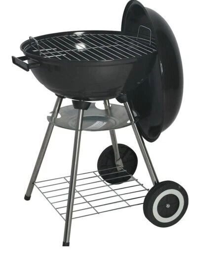 Portable Barbecue Bbq Grill Kettle Outdoor Charcoal Cooking Heat Control Party