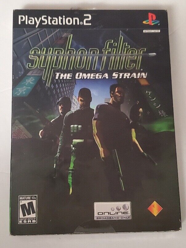 Syphon Filter The Omega Strain (box art)