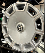 22'' Giovanna Sicily Silver Wheels Tires S580 Bentley Flying Spur Continental GT