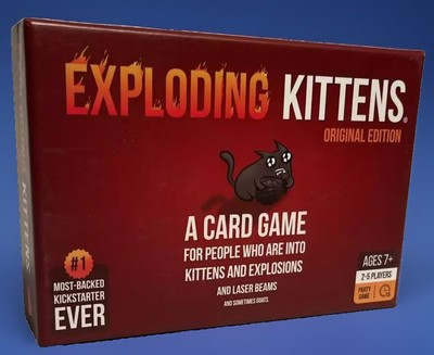 Exploding Kittens Party Card Game Original Edition New in box