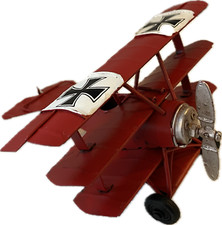 Flugzeug Doppeldecker Blechflugzeug Flugzeugmodell