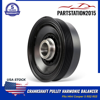 New fits Mini Cooper S R52 R53 Crankshaft Pulley Vibration Damper  11237525135