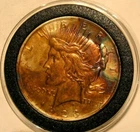 1923 PEACE DOLLAR                   ID NO. C-290