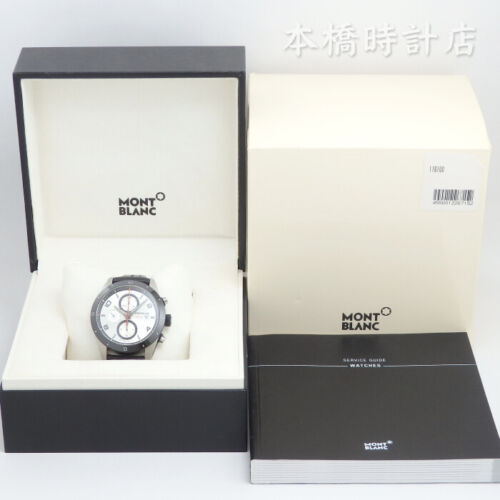 Reloj automático Montblanc Time Walker cronógrafo 116100 plata para hombre talla 43 mm - Imagen 1 de 11