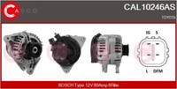 Casco Lichtmaschine Generator 80A 12V FüR Toyota Corolla Verso 1.8 1.6 1.4
