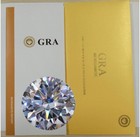 Moissanite Real Gem Stone W. GRA Certificate 3-10mm 0.1-6ct VVS1 D Round Loose