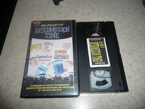 Hey Folks! It’s Intermission Time! VHS Something Weird Video Movie Film - 第 1/6 張圖片
