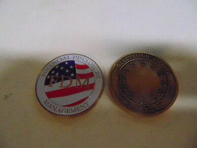 CHALLENGE COIN FINANCIAL DISCLOSURE MANAGEMENT FDM ELECTRONIC FILING SF 278 OGE