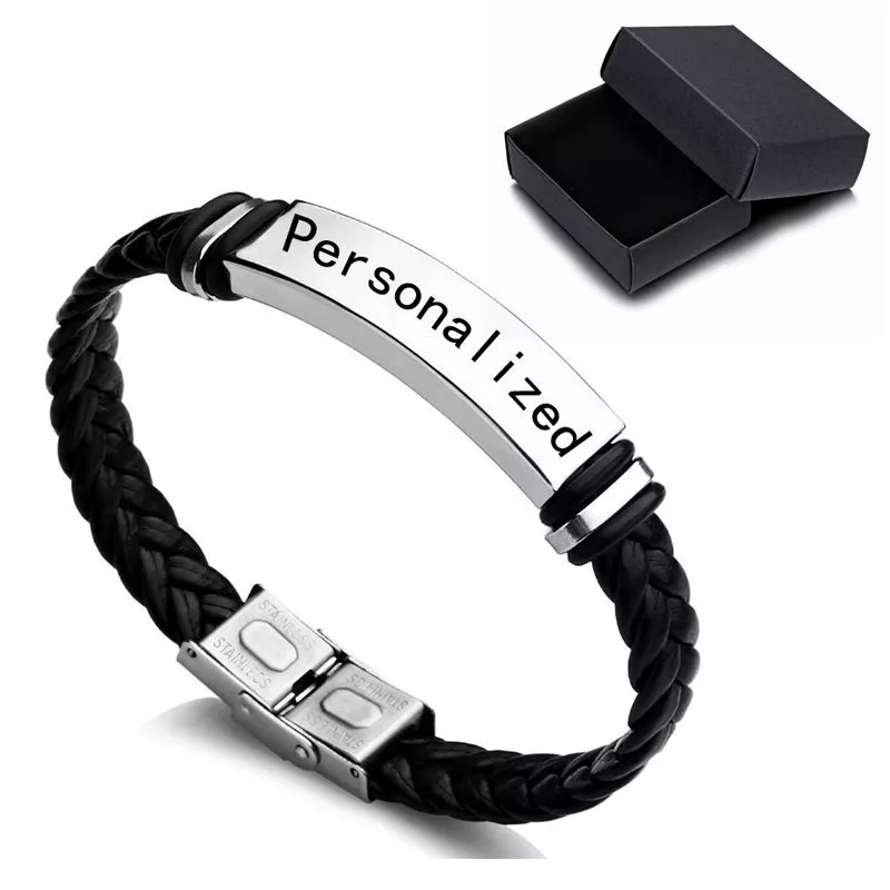 To My Son - Always Keep Me In Your Heart - Vegan Leather Bracelet – Our  Special Moments