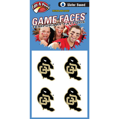 Fan-A-Peel Colorado Water Based Peel and Stick Temporary Tattoos