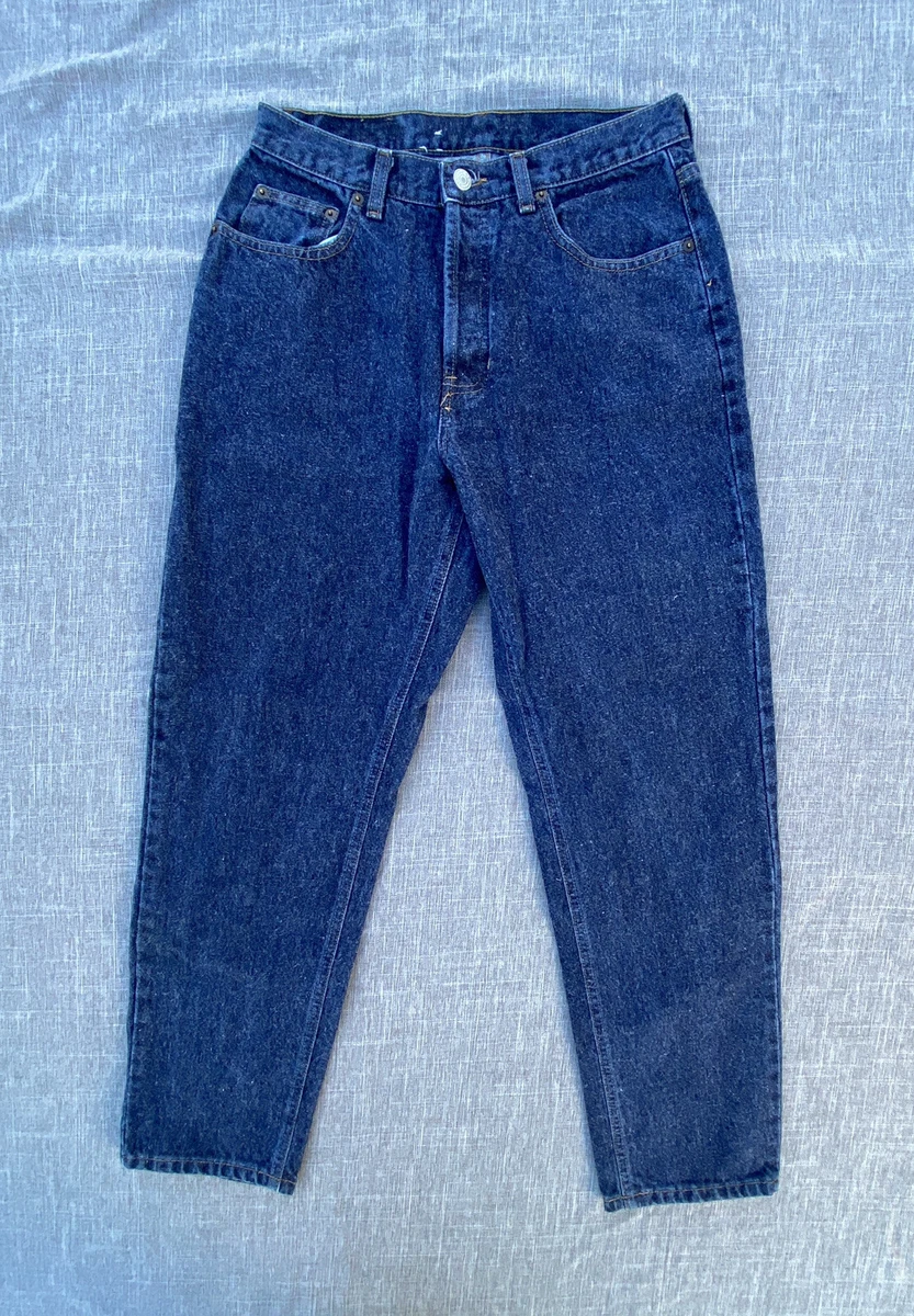 Vintage Gap Jeans Size 10 Womens High Rise Mom 28 Dark Wash Blue