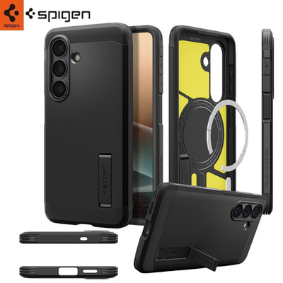 Spigen Tough Armor Mag Magnetisch Hülle für Samsung Galaxy S26 Ultra   Schwarz