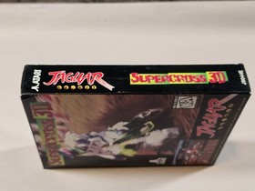 Supercross 3D Atari Jaguar Cart w/manual, Complete In Box CIB **Tested**