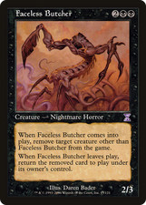 Faceless Butcher #43 (MP) Timeshifted TSB Magic MTG