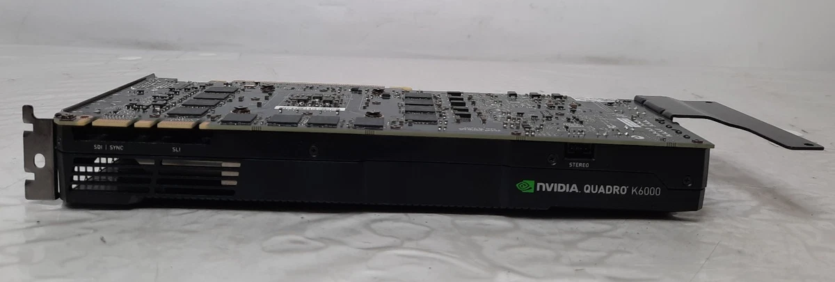 NVIDIA Quadro K6000 12GB GDDR5 – Scheda Video Grafica PCI Express X16 – Ventola Singola