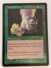 Squirrel Nest FOIL Odyssey LP clouding MTG Magic the Gathering