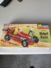 MONOGRAM ALL PLASTIC MIDGET RACER TRUE SCALE MODEL NEW IN SHRINKWRAP