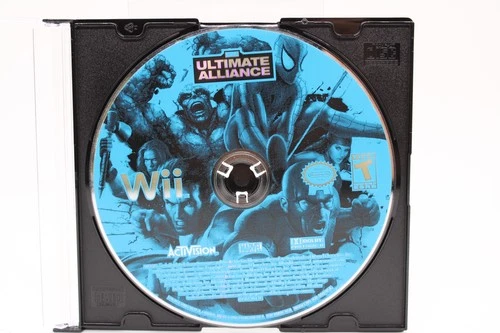 Refurbished Nintendo Wii Marvel Ultimate Alliance Disc Only Mint Clean Good
