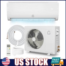 9000 BTU Ductless Mini Split Air Conditioner and Heat Pump AC Inverter 19 SEER2