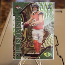 2024 BO NIX Panini Illusions Illusionists Emerald Acetate #4 Broncos Rookie RC