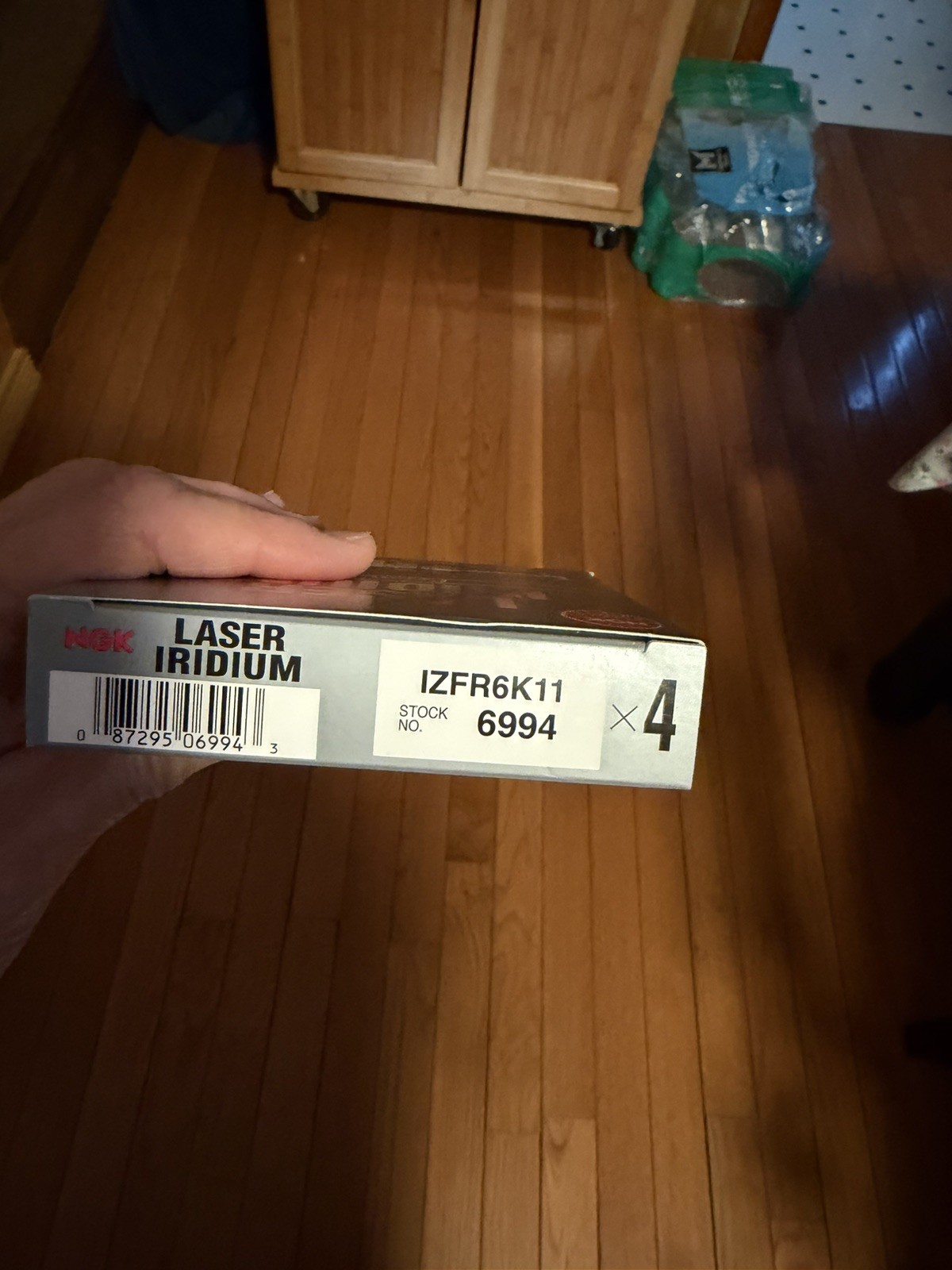 4PCS Genuine NGK 6994 Spark Plugs - Laser Iridium IZFR6K11