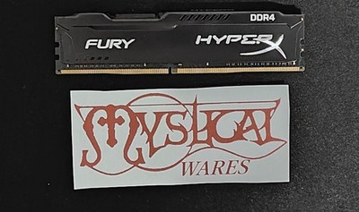 [USED] Kingston HyperX Fury 16 GB RAM Stick DDR4, 2666MHz, 1x16GB, RGB-Less