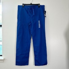 NWT Cherokee Cargo Royal Blue Drawstring Scrub Pant Unisex 4100 Sz Small