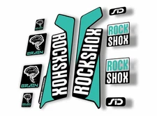 Rock Shox SID Brain 2016-17 Mountain Bike Cycling Decal Sticker Adhesive Dolphin