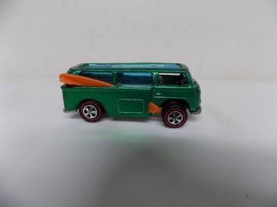 Hot Wheels - ORIGINAL REDLINE - GREEN  VOLKSWAGEN  BEACH BOMB