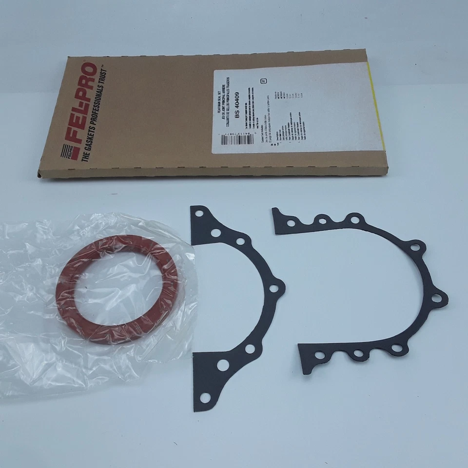 Kit de sellado del cigüeñal trasero para Geo Prizm Chevrolet Nova Toyota Tercel (1983-1997) Foto 2 de 4