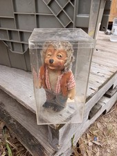 Vtg 1950s Steiff Mecki Hedgehog Doll 17cm Germany Original Tag Diehl Film 6.75